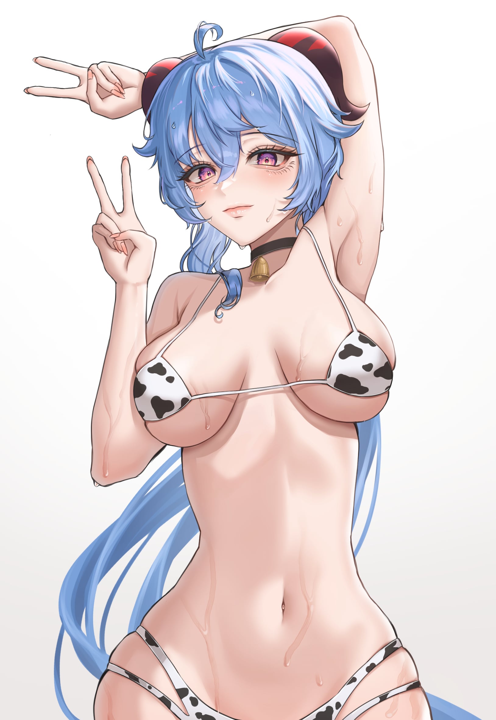 Cow Bikini Ganyu - Genshin Porn